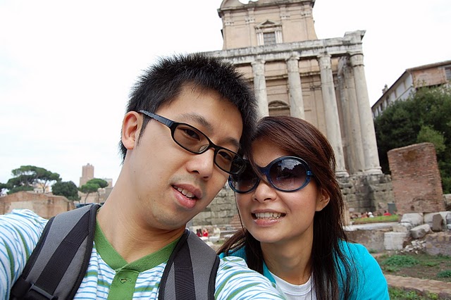 Our Honeymoon Pic at Rome 