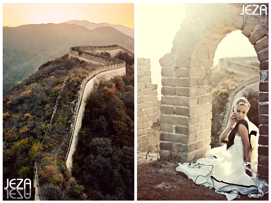 Great wall and Beauty