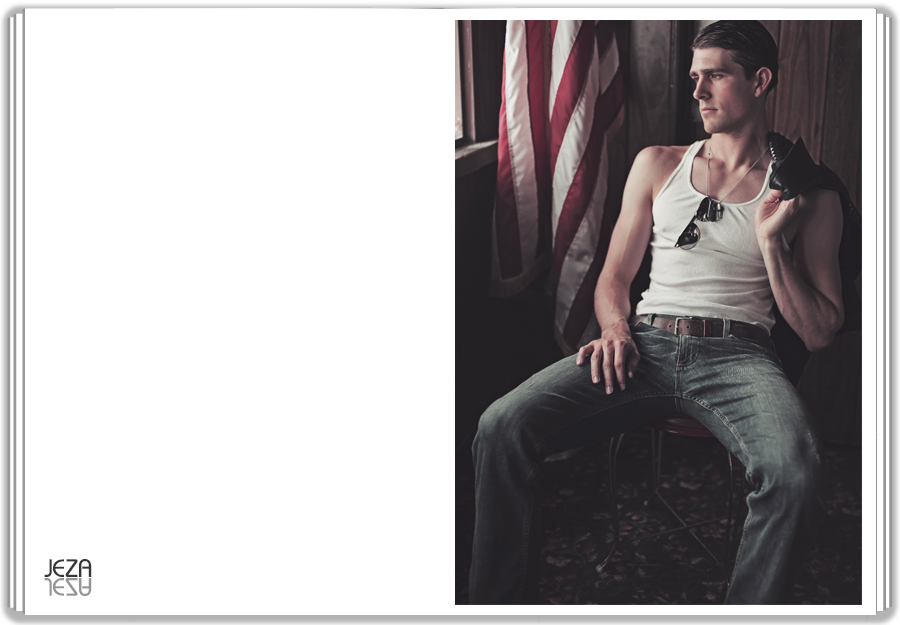 All american inspired editorial photo shoot