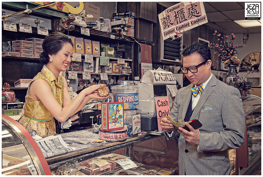 Jocelyn & Victor San Francisco China Town  Pre-Wedding