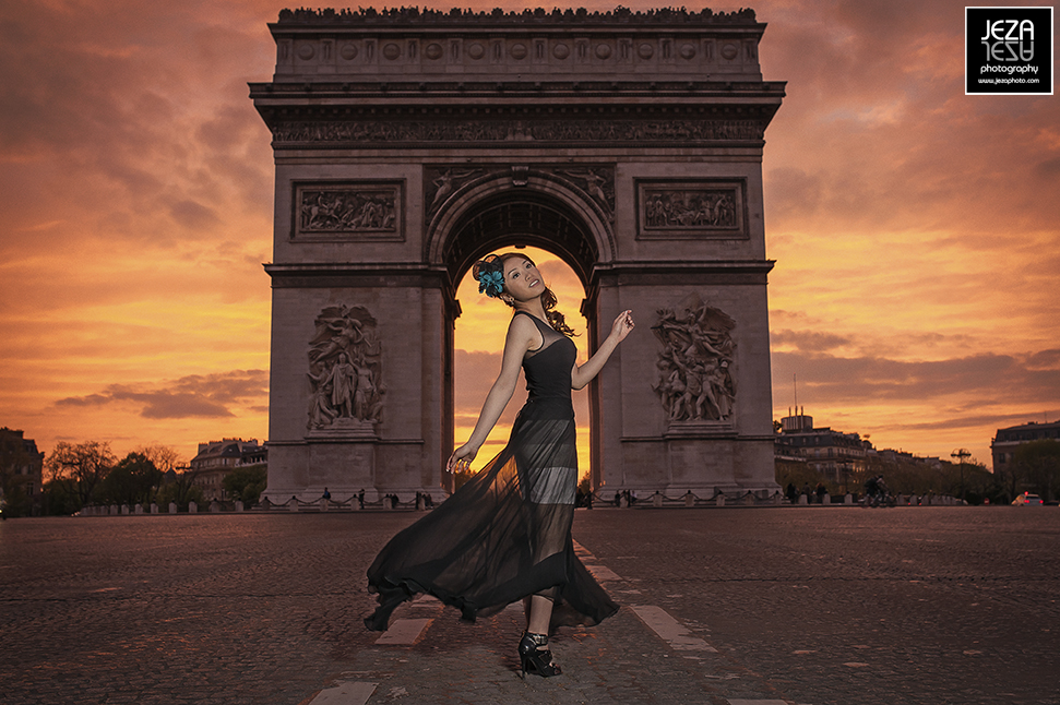 Arc de Triomphe pre wedding