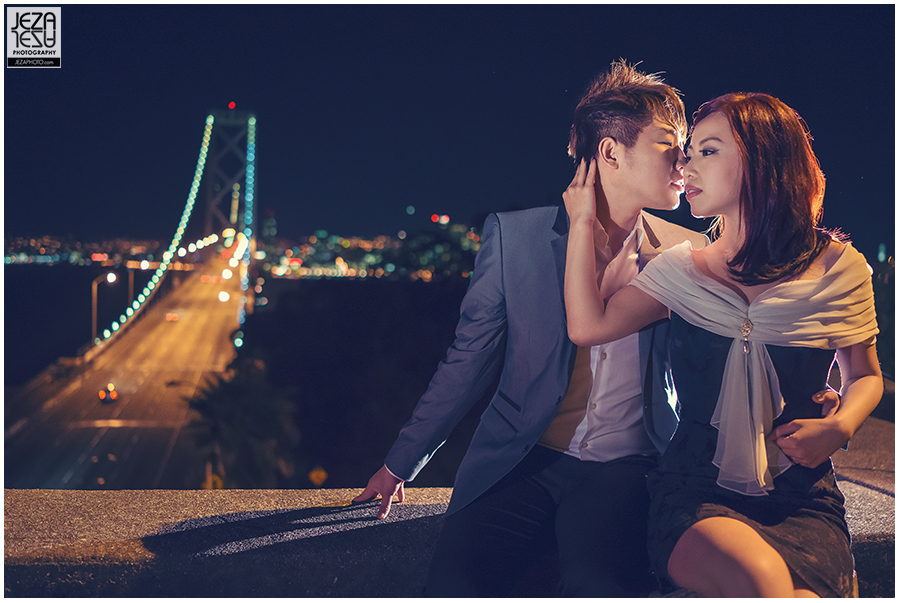 Yinhang & Di Wang San Francisco bay Bridge Pre Wedding