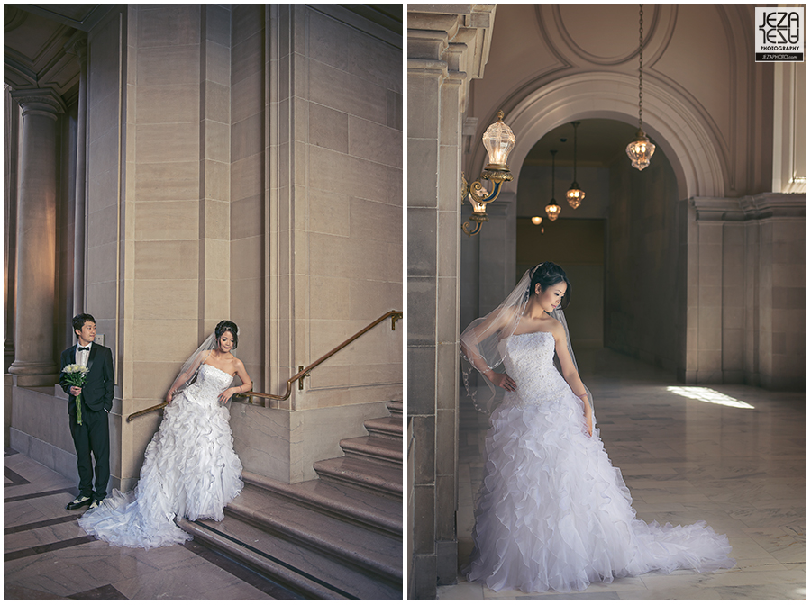 jake emily San Francisco City Hall Pre Wedding