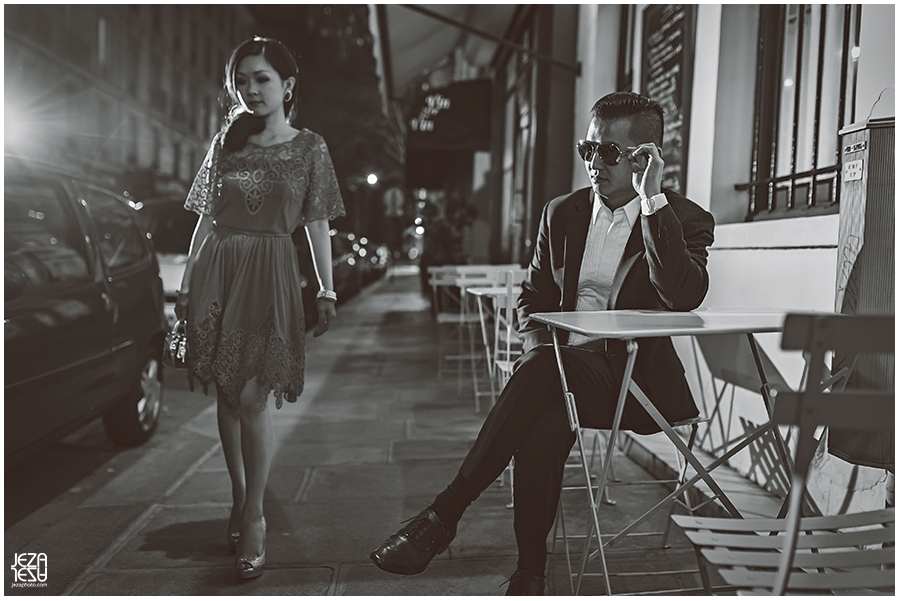 mimi & eddy Paris Pre Wedding near Eiffel Tower at night