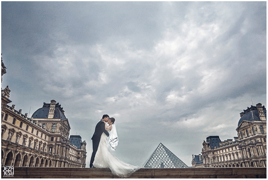 JS Paris Louvre Pre Wedding Photogaphy Session