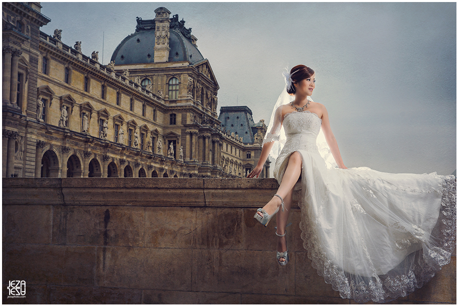 JS Paris Louvre Pre Wedding Photogaphy Session JS Paris Louvre Pre Wedding Photogaphy Session