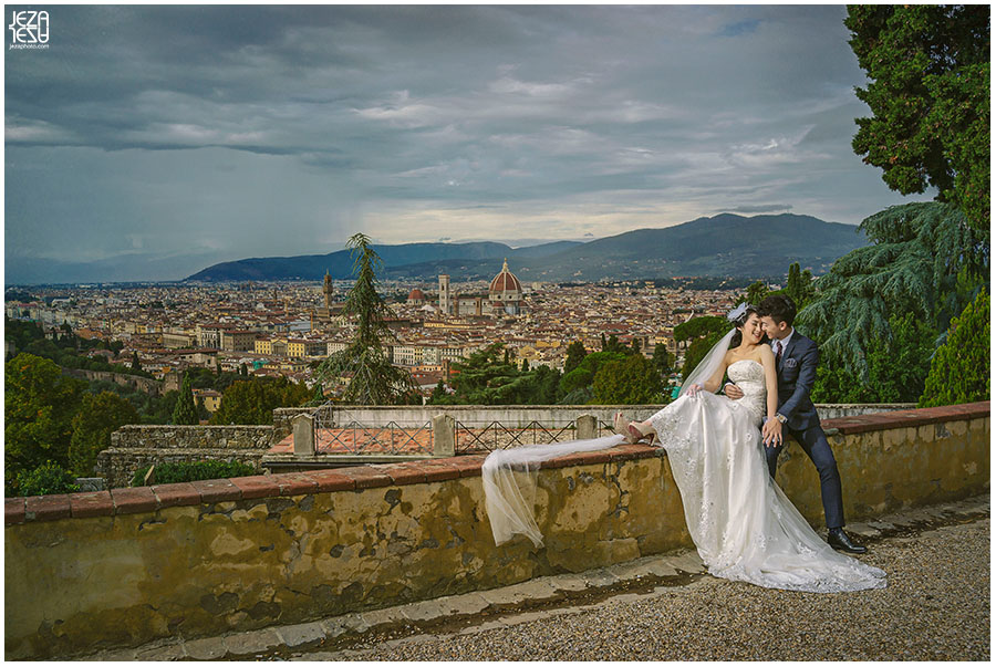 Florence, italy Pre-Wedding, florence italy piazzale michelangelo