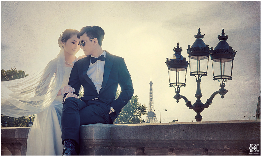 bosco and ana Paris Pre-Wedding 