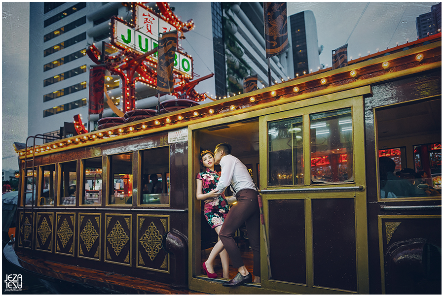 jumbo seafood hong kong Vintage Pre-Wedding Photo Session