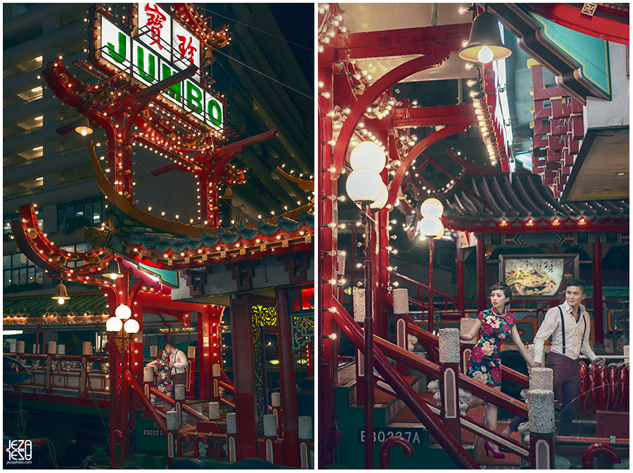 jumbo seafood hong kong Vintage Pre-Wedding Photo Session