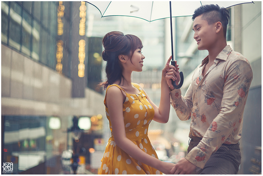 Hong Kong Vintage Pre-Wedding Photo Session