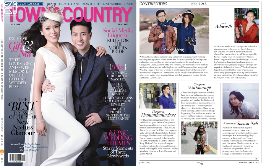 Wedding for Town & Country Thailand