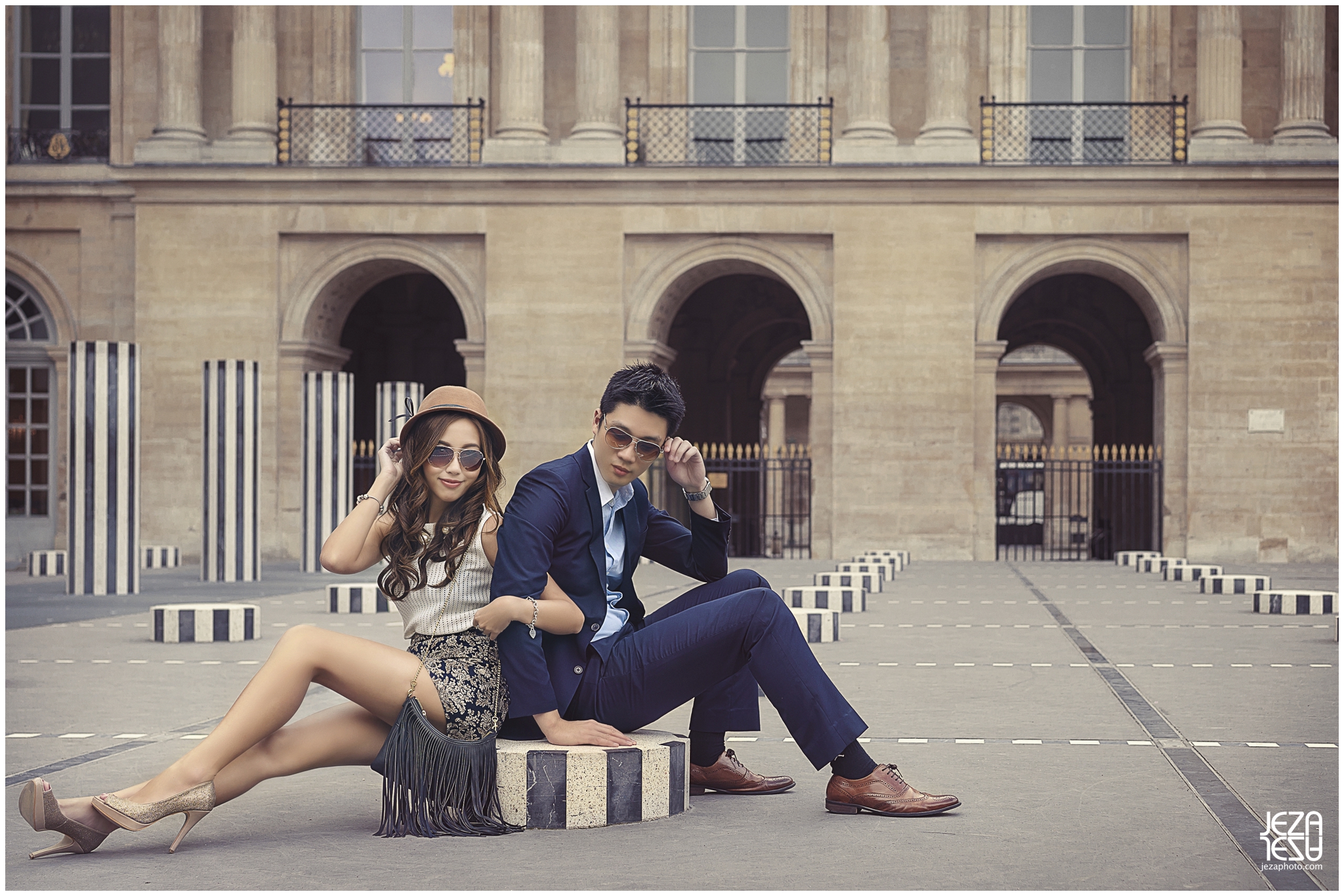 Alice + Kelvin Paris fashion Pre-Wedding Photo session