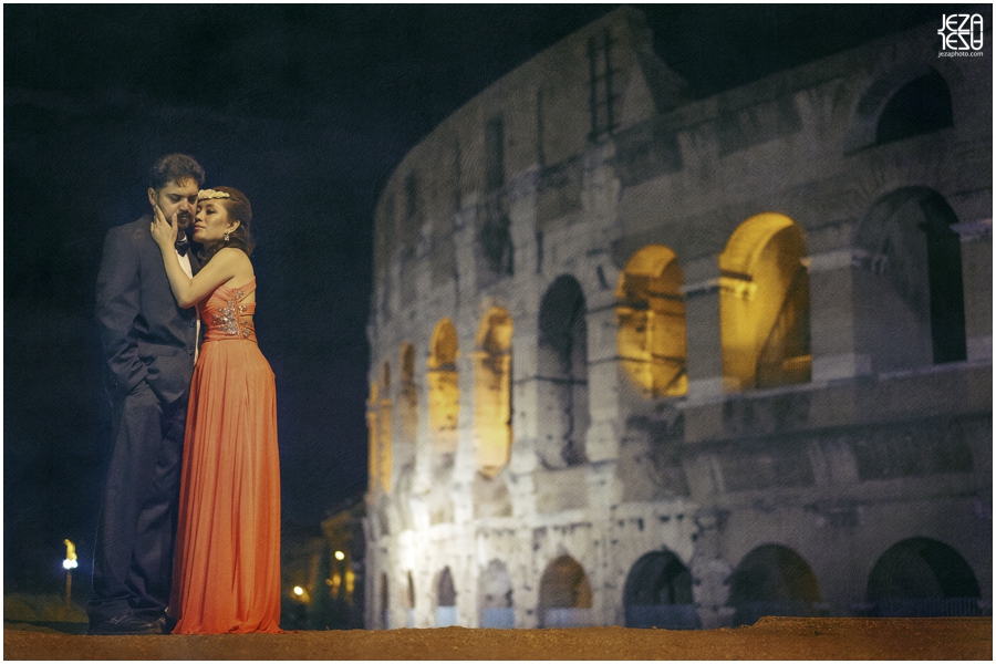 Roceila & Antonio Italy Roma Pre Wedding Photo session