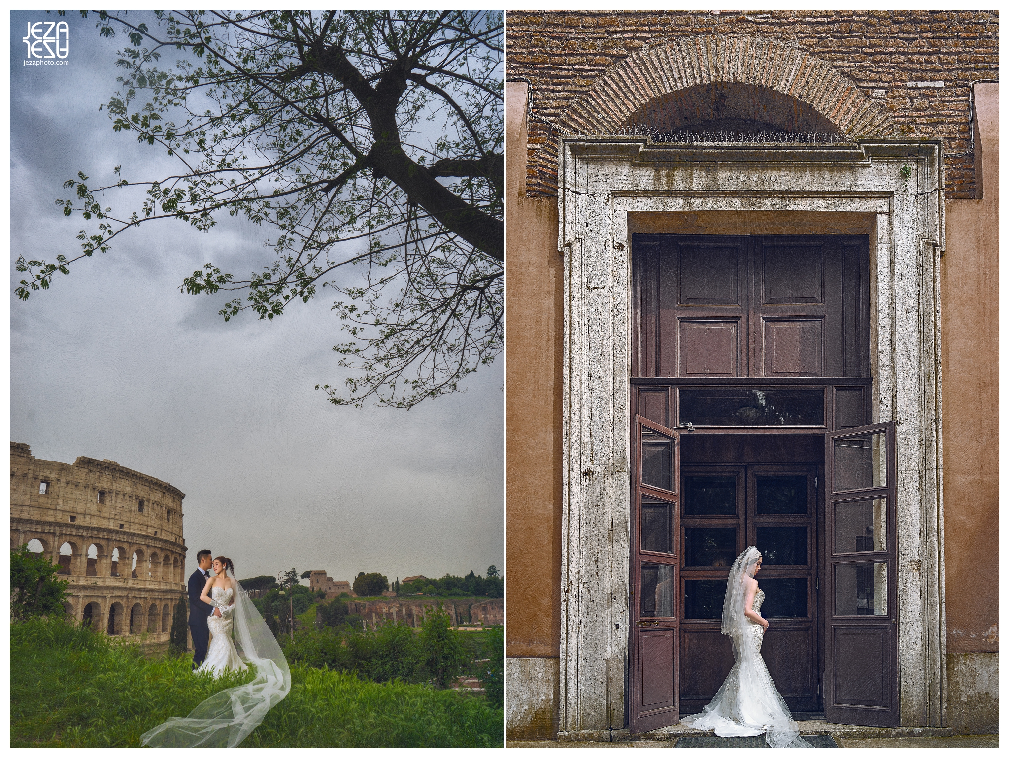 Italy Rome colosseum Engagement Prewedding photo session