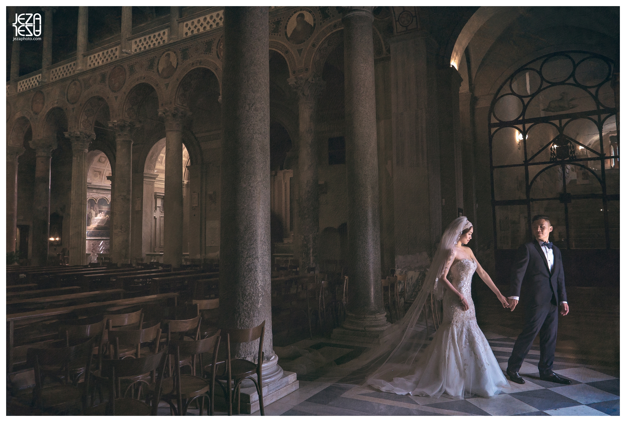 Italy Rome colosseum Engagement Prewedding photo session