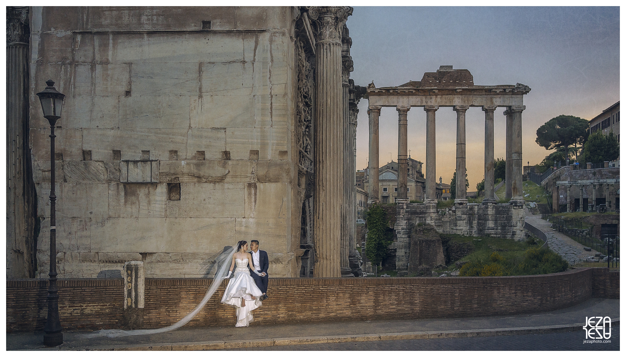 jeza rome italy pre wedding