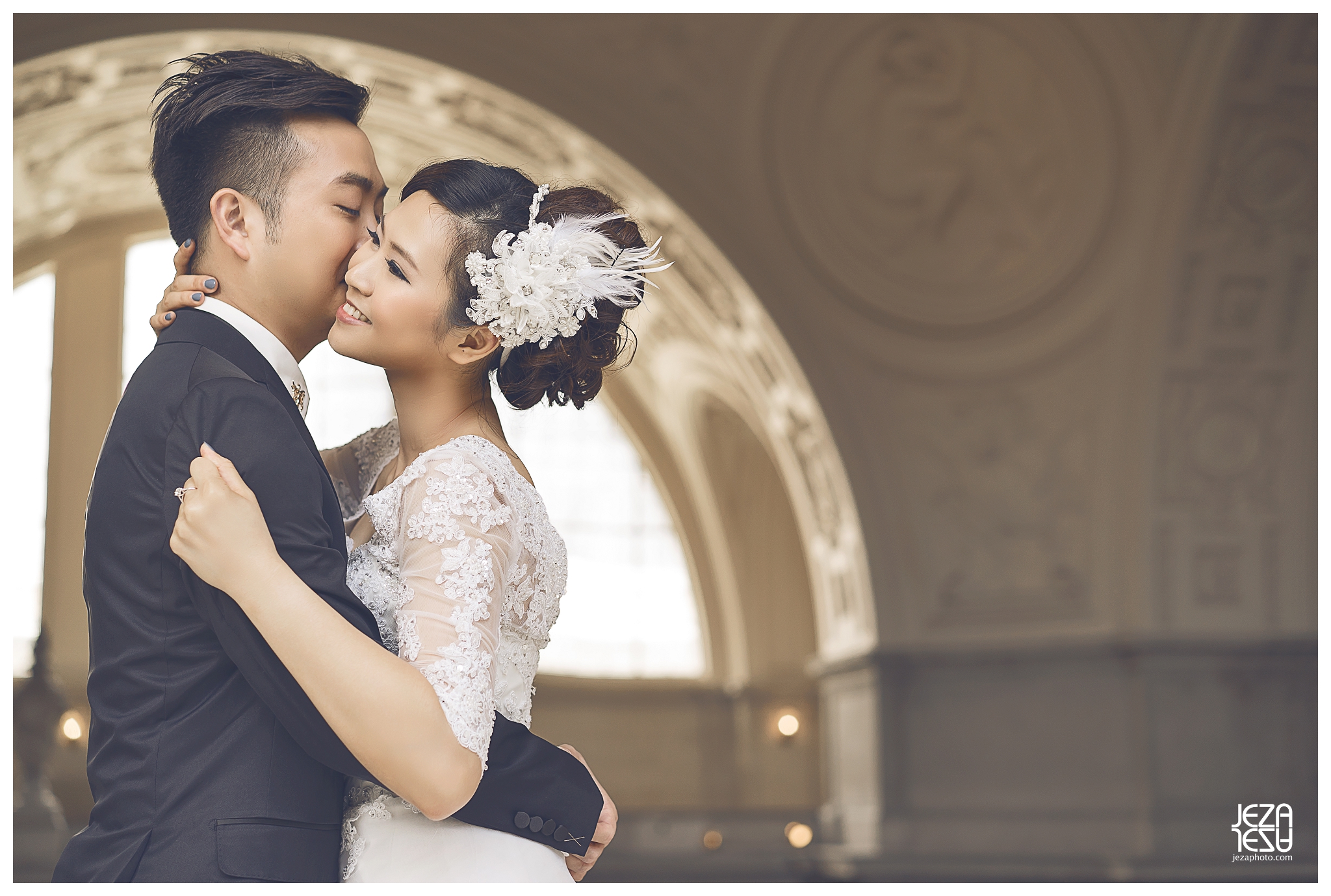 San Francisco city hall  pre wedding Engagement photo session